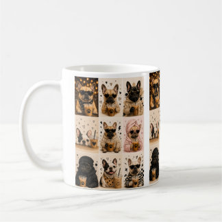 Mug Cute French Bulldog Coffee Collection – Aesthetic