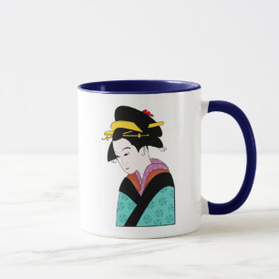 Mug Cute Geisha Art japonais