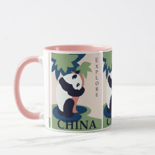 Mug Cute Giant Panda Ours Chine Voyage