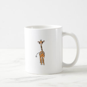 Mug Cute Giraffe drawing, safari animals