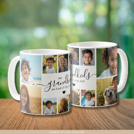 Mug Cute Grandchildren Photo Collage for Grandmother