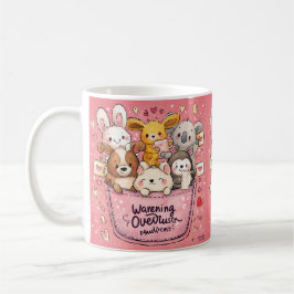 Mug Cute Kawaii Animal Watercolor Illustration