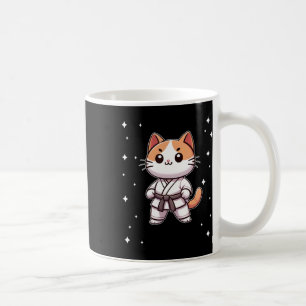 Mug Cute Kawaii Karate Chat Arts Martiaux Hommes Femme