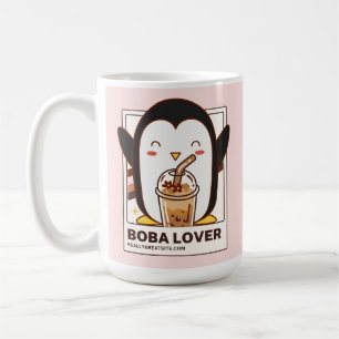 Mug Cute Kawaii Penguin Boba Lover