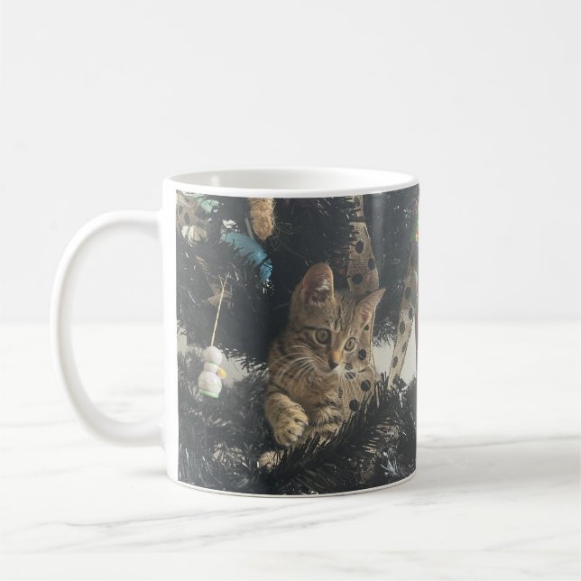 Mug Cute Kitten Chat Nom de la photo  (Gauche)