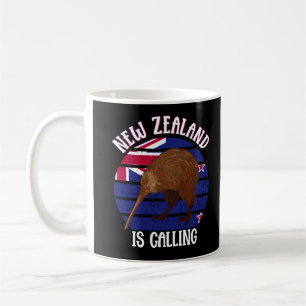 Mug Cute Kiwi Bird New Zealand Travel