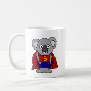Mug Cute Koala Bear Superhero