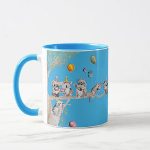 Mug Cute Koala Koalas Oreillère d'aquarelle d'animal
