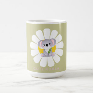 Mug Cute koala Ours fleur marguerite Zoo Animal Love
