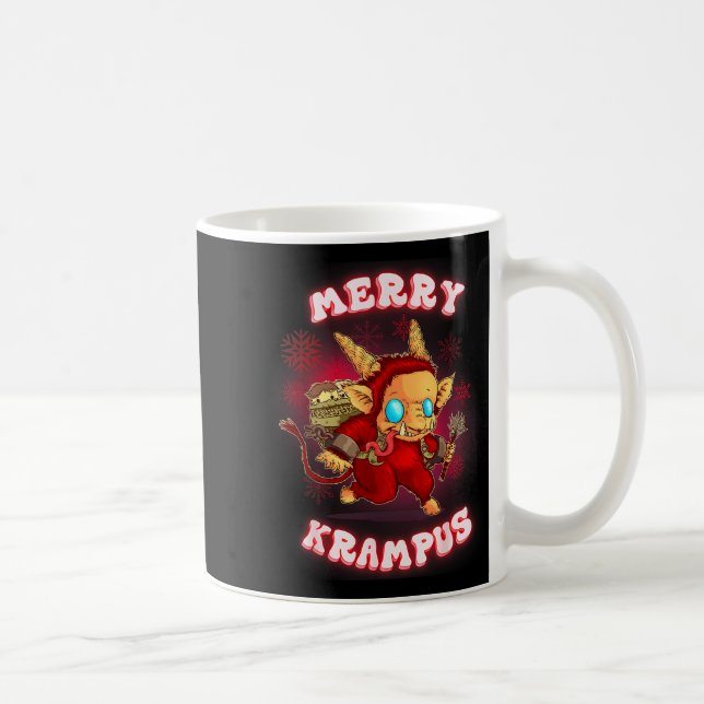 Mug Cute Krampus Pajamas Kids Mens Womens Christmas  (Droite)