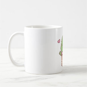 Mug Cute Little Dino Aime Boba Milk Tea