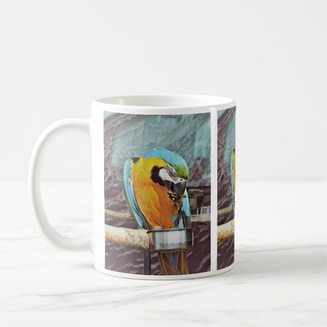MUG CUTE MACAW (Gauche)