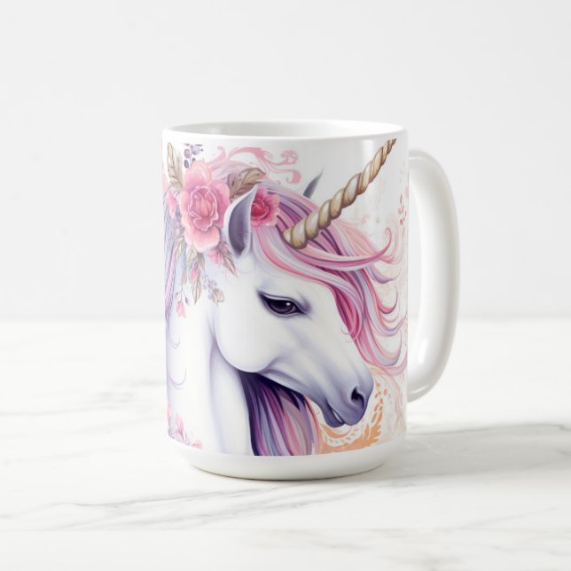 Mug Cute Magique Unicorne (Devant droit)