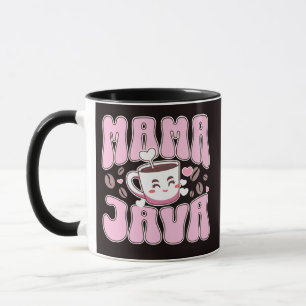 Mug Cute Mama Java cadeau de la fête des mères
