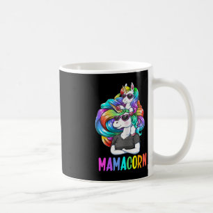 Mug Cute Mamacorn Fun Unicorn Mothers Day Rainbow Colo