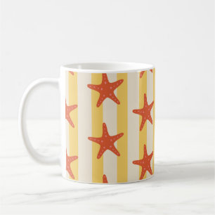 Mug Cute Marine Mer Starfish Aquatique Nautique Stylo