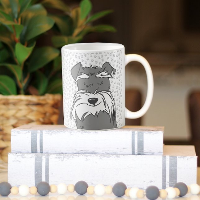 Mug Cute Mini Schnauzer (Schnauzer Coffee Mug)