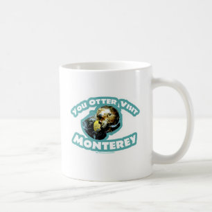 Mug Cute Monterey Otter Visiter Travel Fun