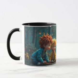 Mug Cute muscade concentrique