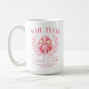 Mug Cute Nail tech Coquette Nail Polonais Social Club
