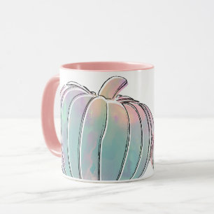 Mug Cute Pastel Citrouille