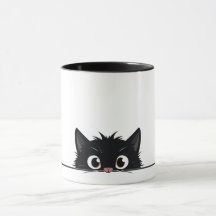 Cute Peeking Chat noir