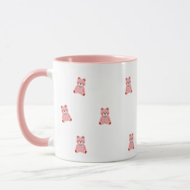 Mug Cute Pink Feminine Coffee Cup (Gauche)
