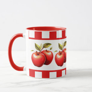 Mug Cute pomme amoureux cuisine de fruits