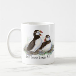 Mug Cute Puffins, Meilleurs Amis Pour Toujours, BFF, O