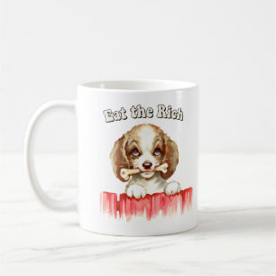 Mug Cute Retro Puppy - Mange Rich