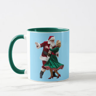 Mug Cute Santa Dancing