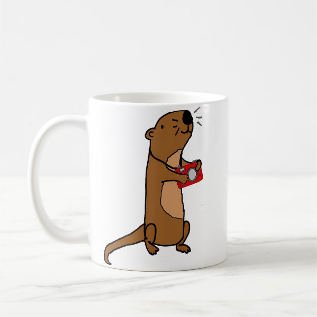 Mug Cute Sea Otter Photography (Gauche)