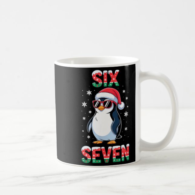 Mug Cute Six Seven 67 Penguin Kids Christmas Holiday  (Droite)