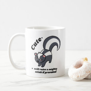 Mug Cute skunk - soulèvera une puanteur puissante si p