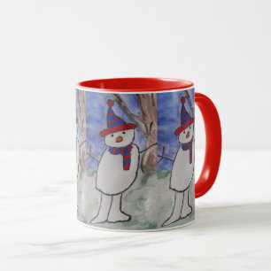 Mug Cute Snowman