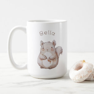 Mug Cute Squirrel, costume personnalisé pour bébé