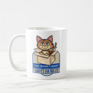 Mug Cute Tabby Chat Je Fais Ce Que Je Veux