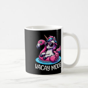 Mug Cute Unicorn Vacay Mode Amusant Famille Vacances E