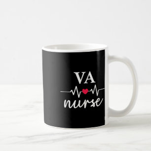 Mug Cute Va Nurse Rn Département de soins infirmiers