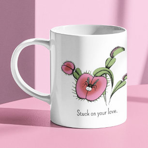 Mug Cute Vénus Flytrap Coeur Plante