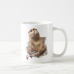 Mug Cute Watercolor Otter Faune Art animal