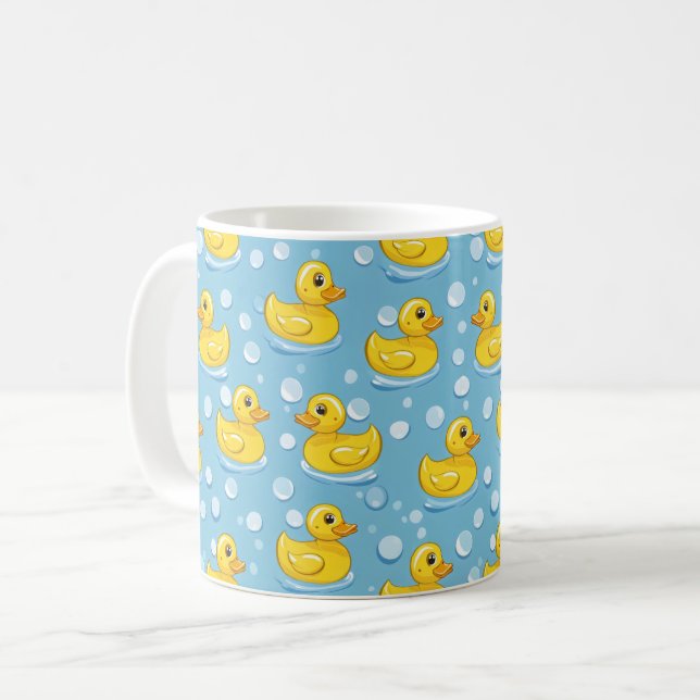 Mug Cute Yello Canards en caoutchouc (Devant gauche)