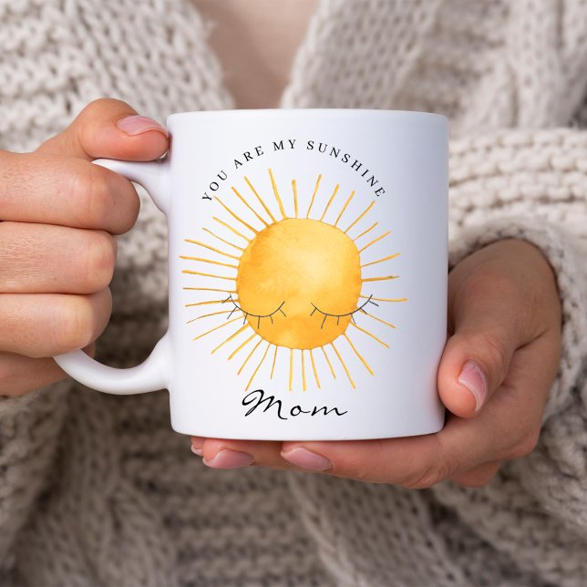 Mug Cute You Are My Sunshine, Mom Keepsake Quote (Créateur téléchargé)