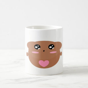 Mug Cutieful Kids Art Design Cute Teddy Ours En Amour
