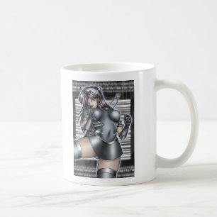 Mug Cyber Anime Girl