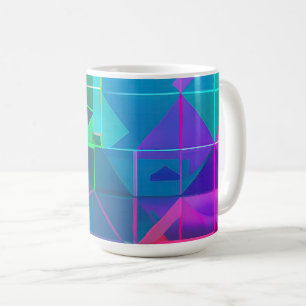 Mug Cyber Lattice : Un Spectre de Lumière   