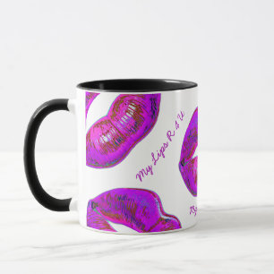 Mug Cyber Venus Lèvres  - Mes Lèvres Sont Pour Toi. Mu