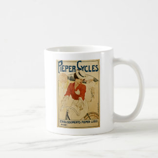 Mug Cycles Pieper ~ Émile Berchmans ~ Belgique 1900