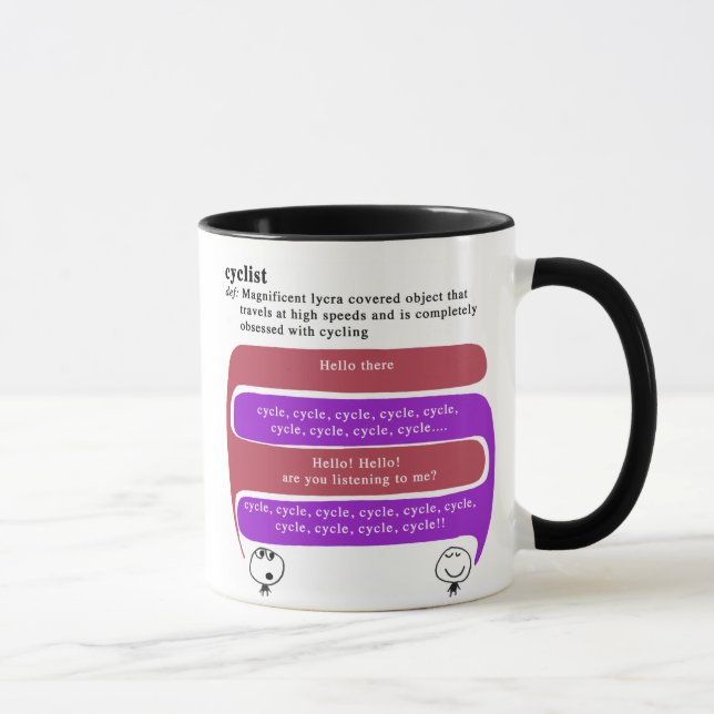 Mug cycliste (Droite)