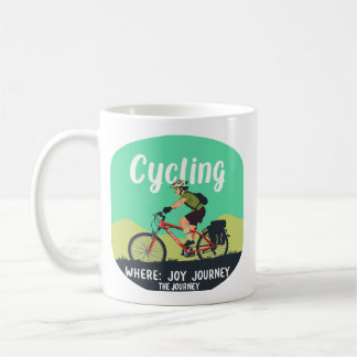 Mug Cycliste d'aventure "Joy Journey"